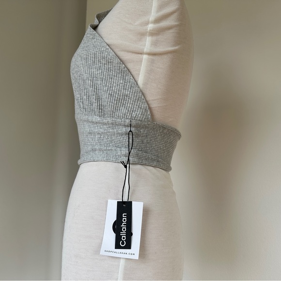 Callahan Mimi Halter- Heather Grey size small - Picture 7 of 8